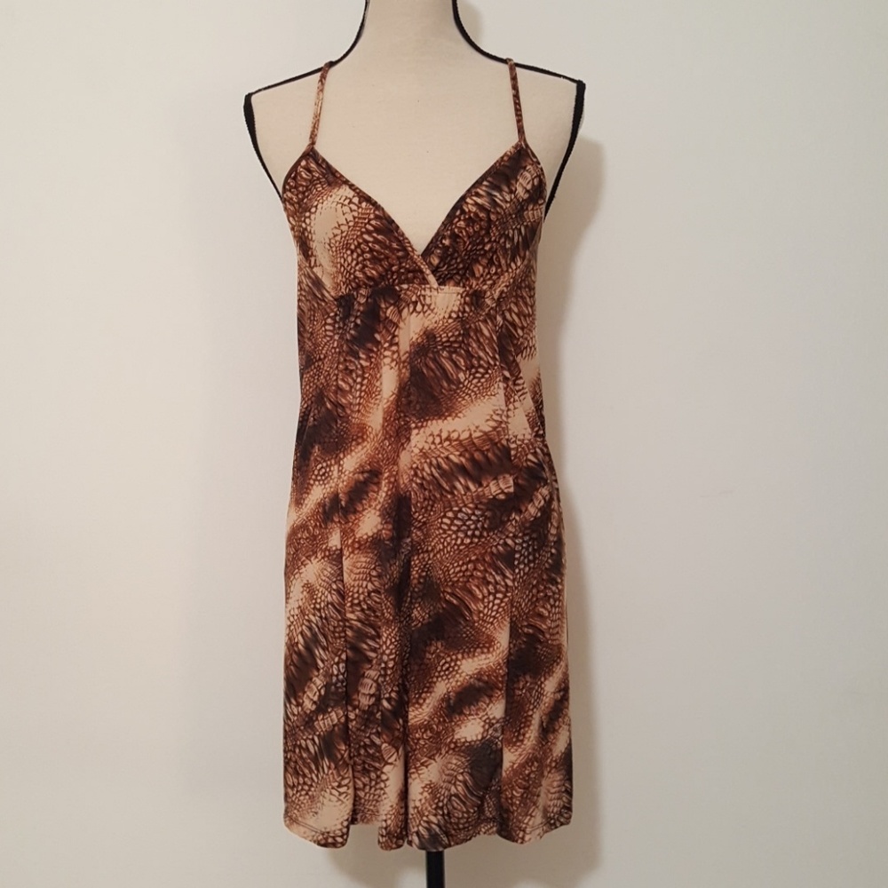 Banana Split USA, natural colored tank dress.